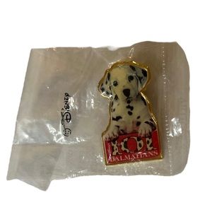 NEW IN BAG Vintage Enamel 101 Dalmatians Dog Pin